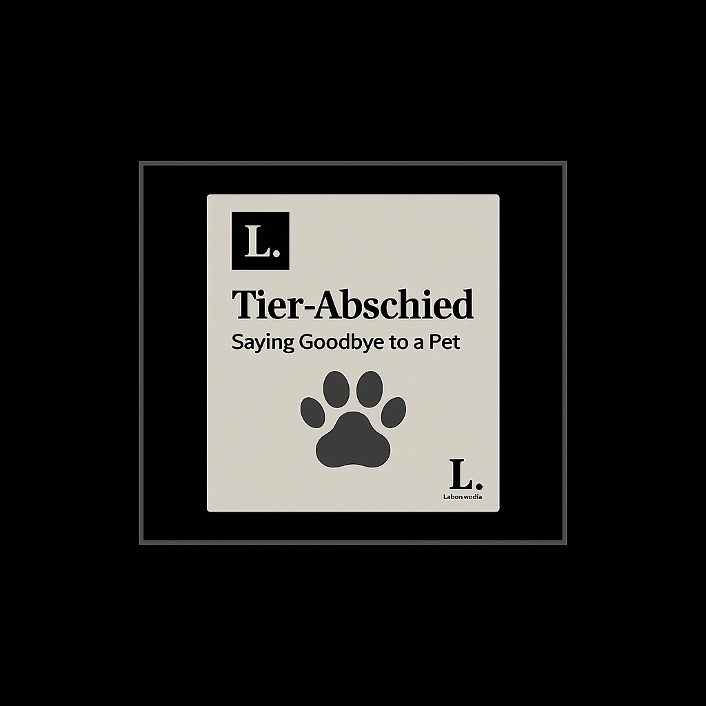Tier-Abschied · Saying Goodbye to a Pet