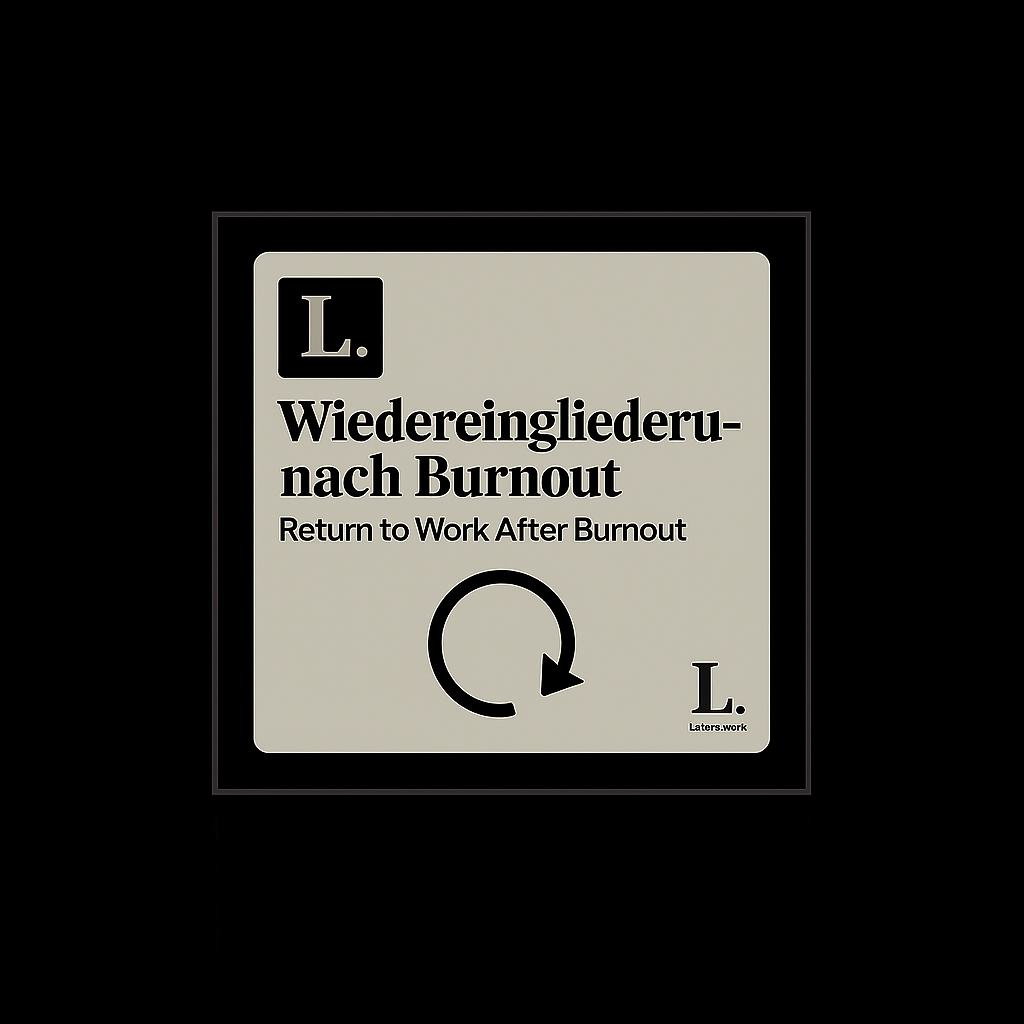 Wiedereingliederung nach Burnout · Return to Work After Burnout